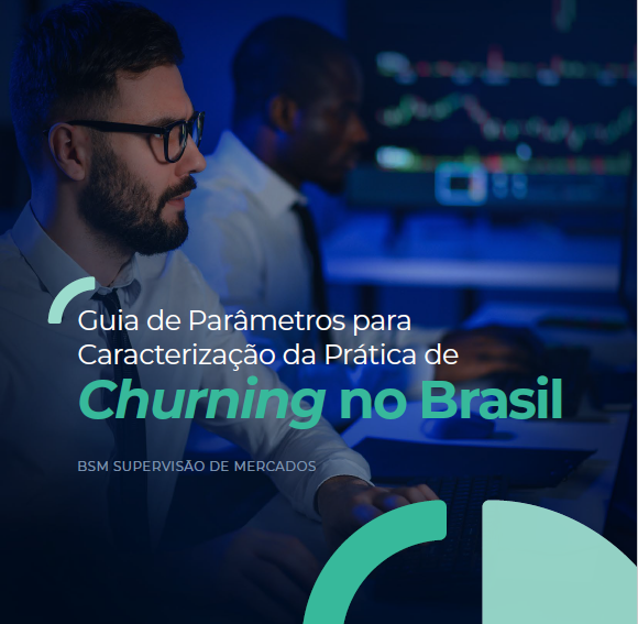 Homem digitando no computador com o texto 